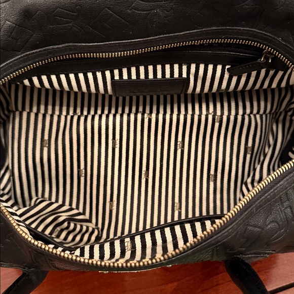 L.A.M.B. Music Fade-out Leather Satchel Handbag - Picture 10 of 12